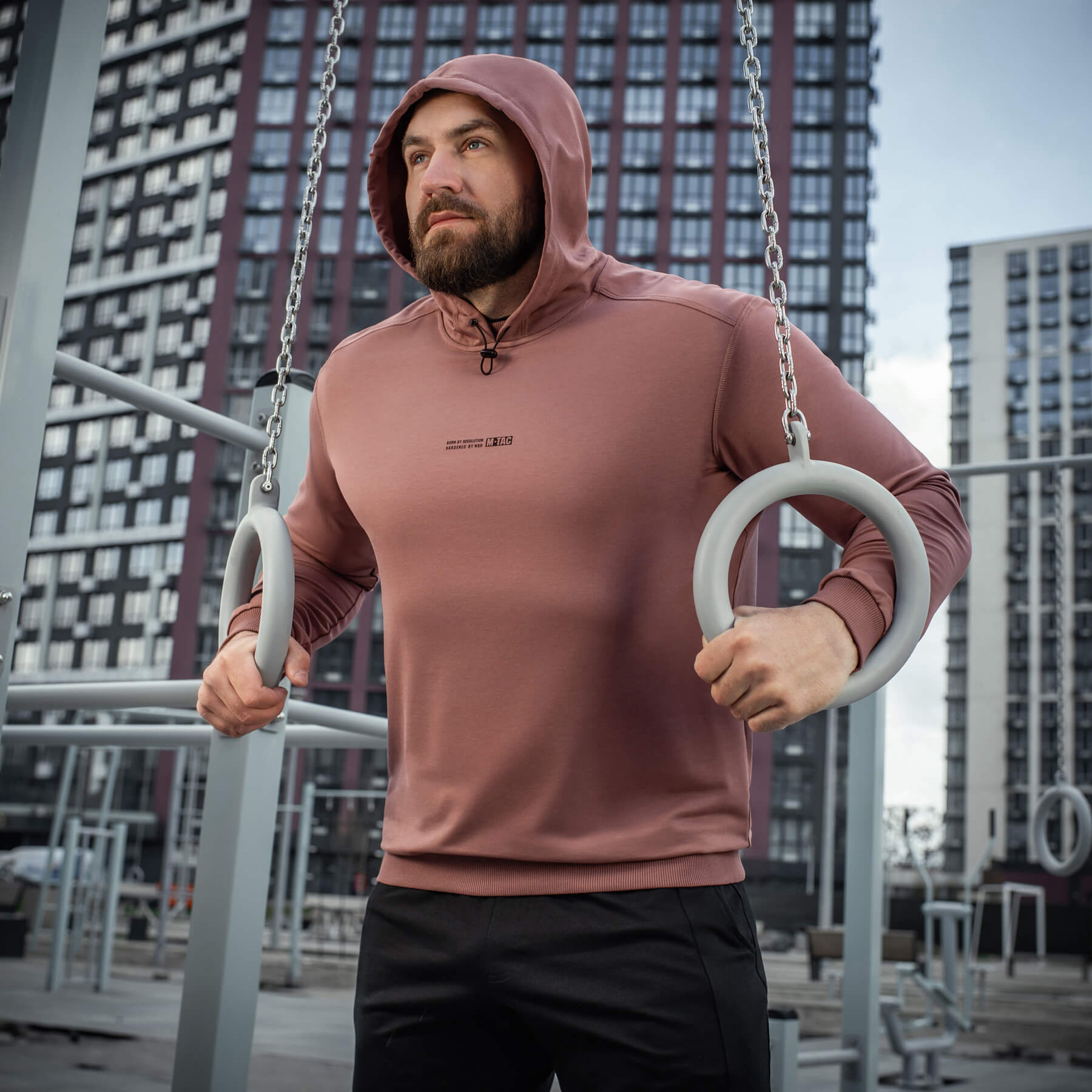 M-Tac кофта Hoodie Born by Revolution Ash Rose M-Tac кофта Hoodie Born by Revolution Ash Rose - Зображення 17