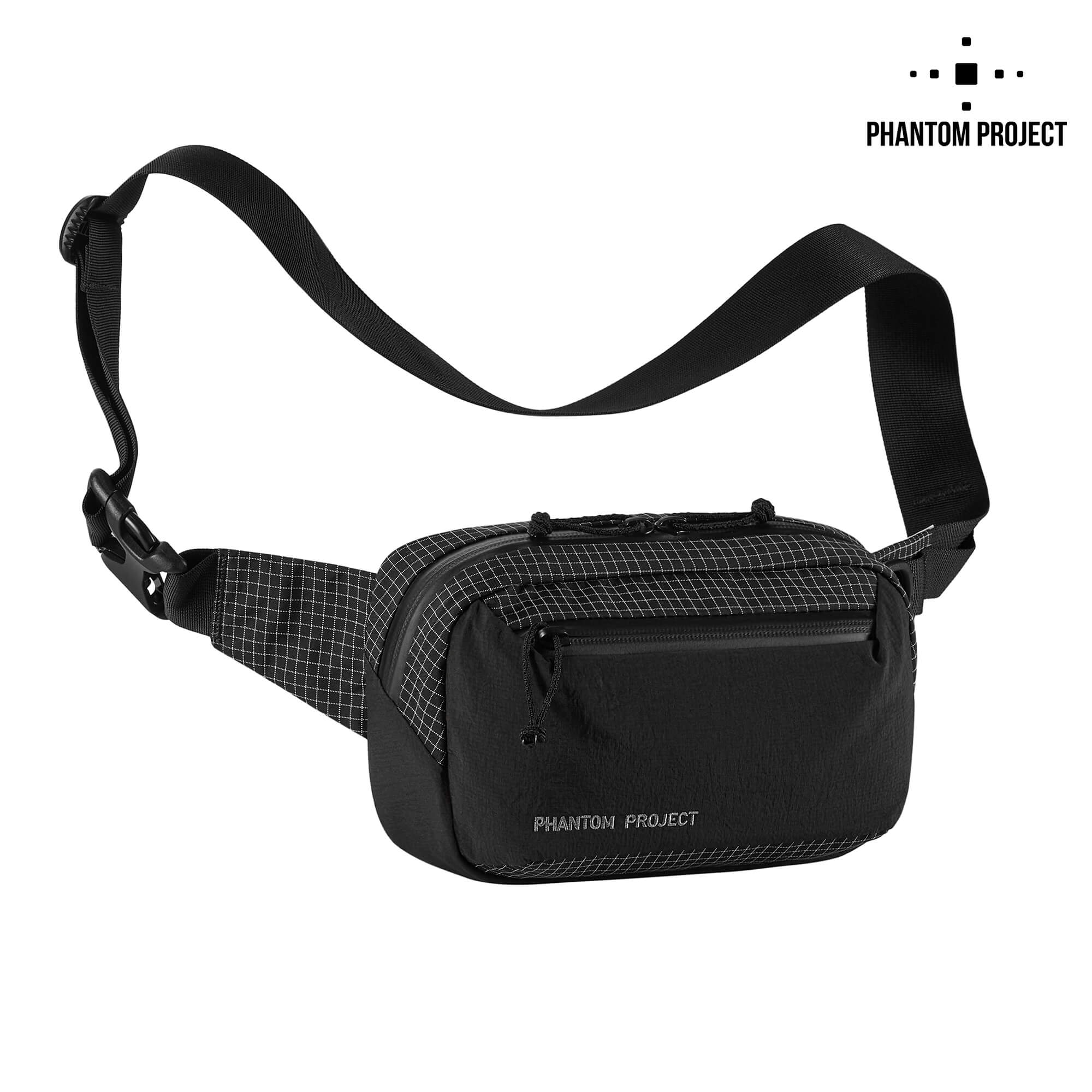 Phantom Project/M-Tac сумка City Waist Bag GRID Black Phantom Project/M-Tac сумка City Waist Bag GRID Black — изображение 3