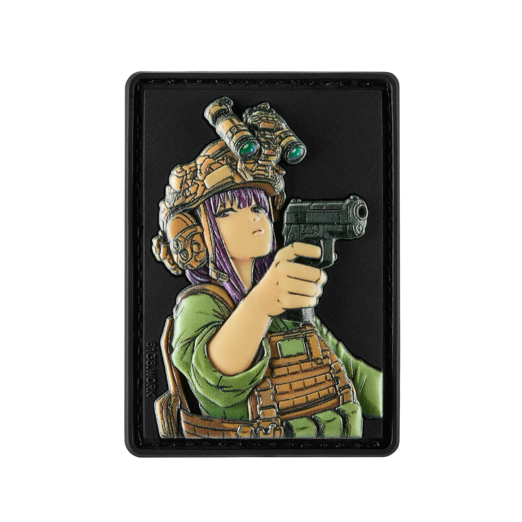 M-Tac нашивка Tactical girl №14 PVC M-Tac нашивка Tactical girl №14 PVC