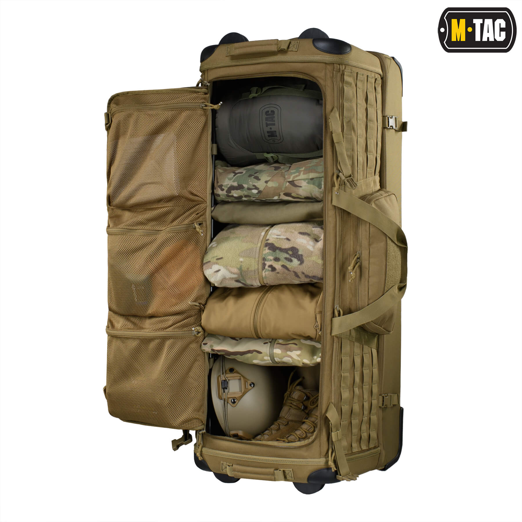 M-Tac сумка транспортна 185л Coyote M-Tac сумка транспортна 185л Coyote - Зображення 8