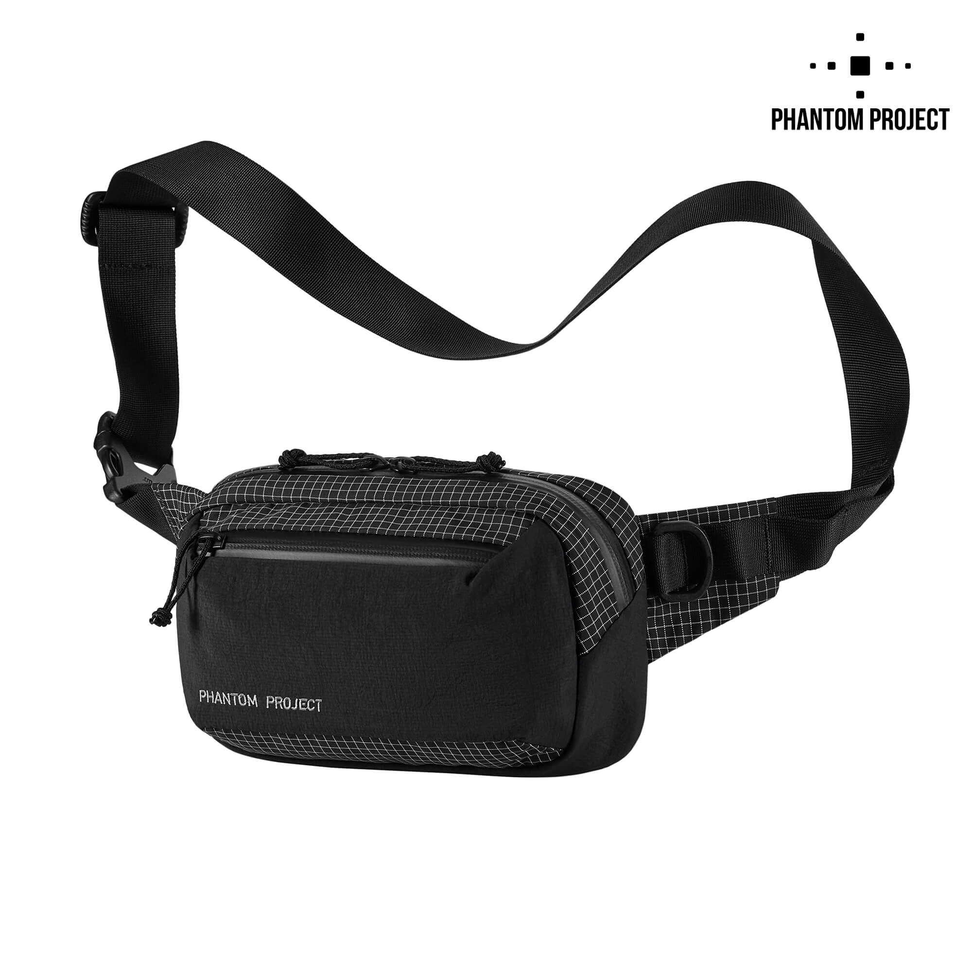 Phantom Project/M-Tac сумка City Waist Bag GRID Black Phantom Project/M-Tac сумка City Waist Bag GRID Black — изображение 2