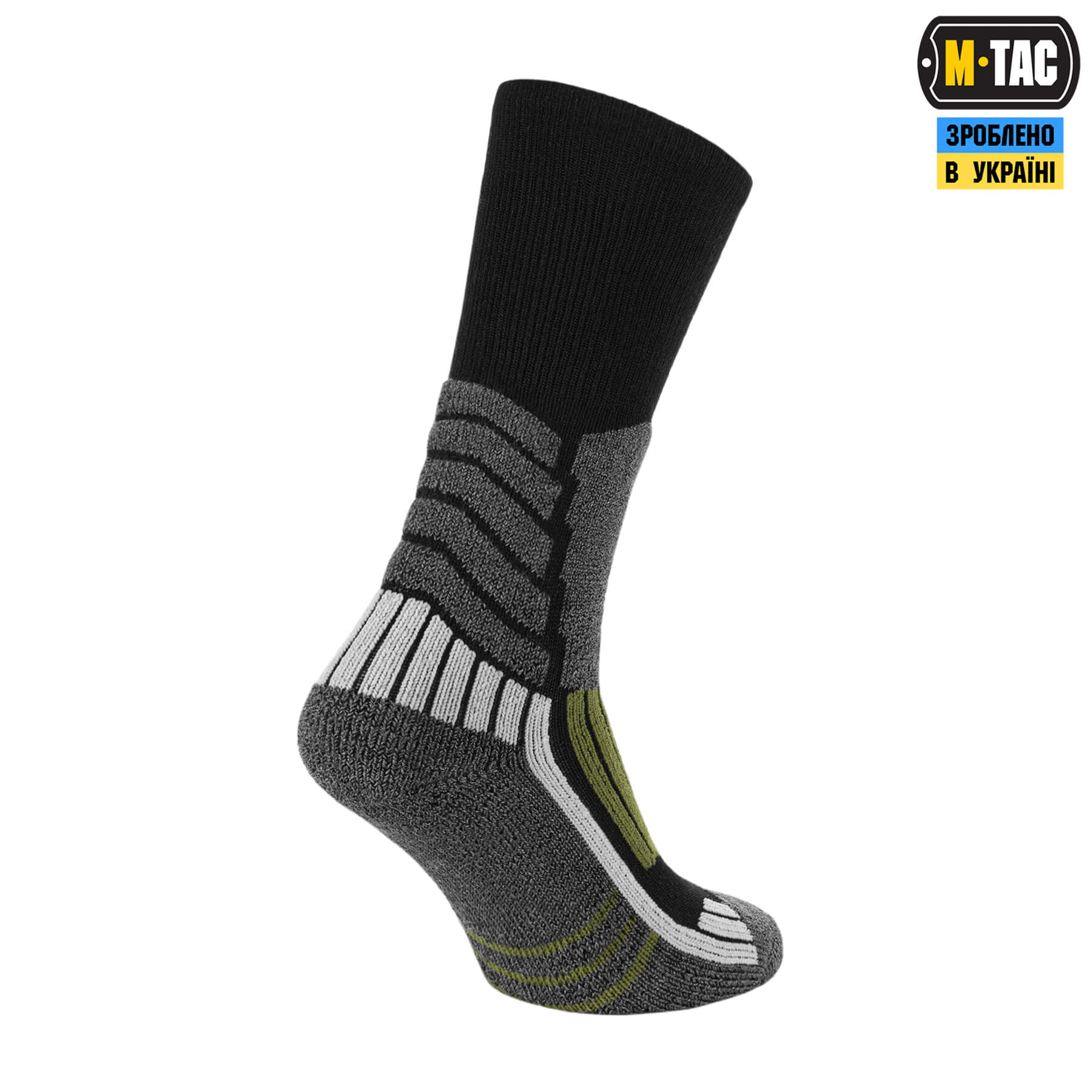 M-Tac шкарпетки Merino Trekking Olive M-Tac шкарпетки Merino Trekking Olive - Зображення 2