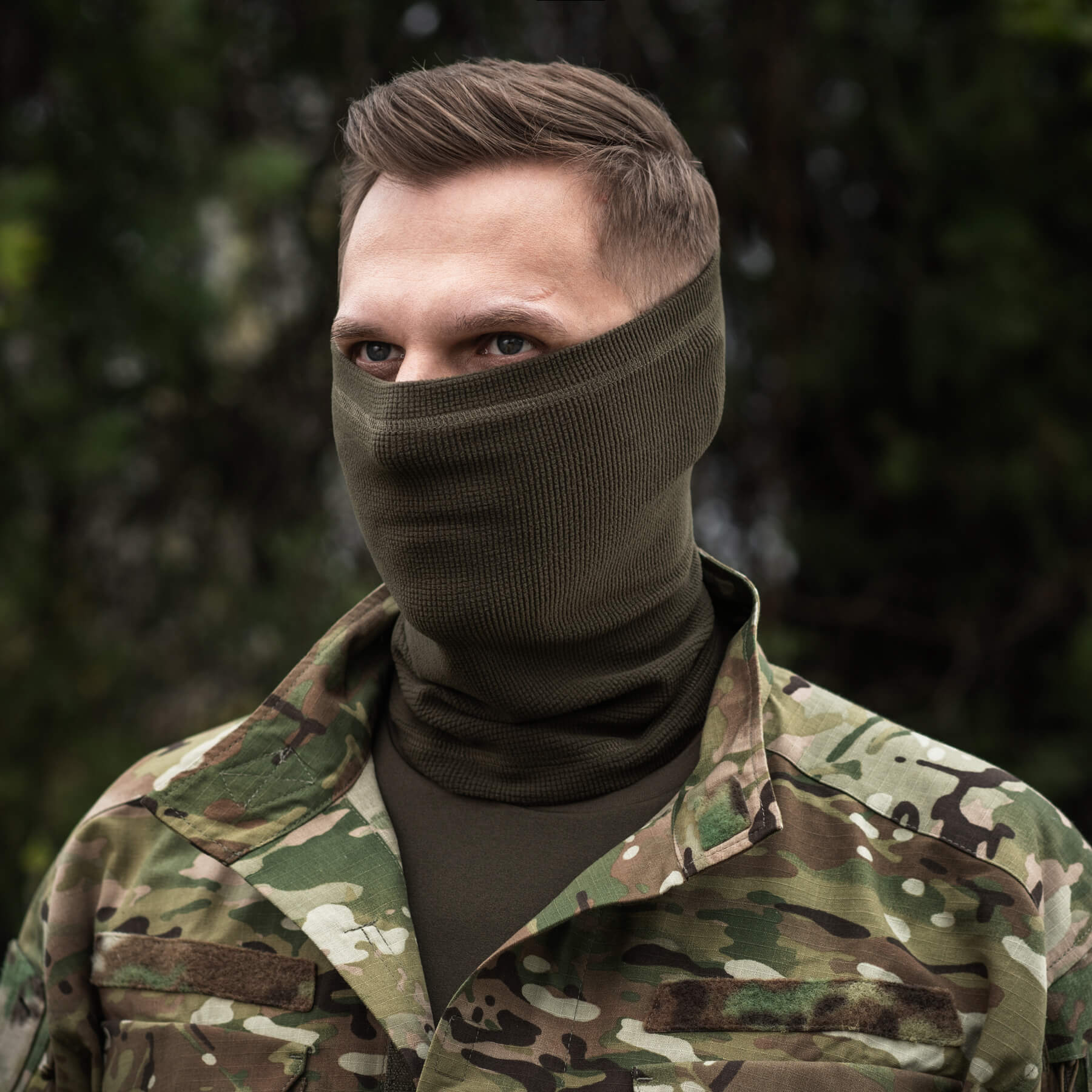 M-Tac шарф-труба мікрофліс ріп-стоп Dark Olive M-Tac шарф-труба мікрофліс ріп-стоп Dark Olive - Зображення 7
